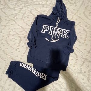 Navy Blue Matching Sweats